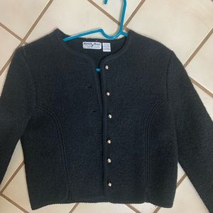 Boiled wool jacket